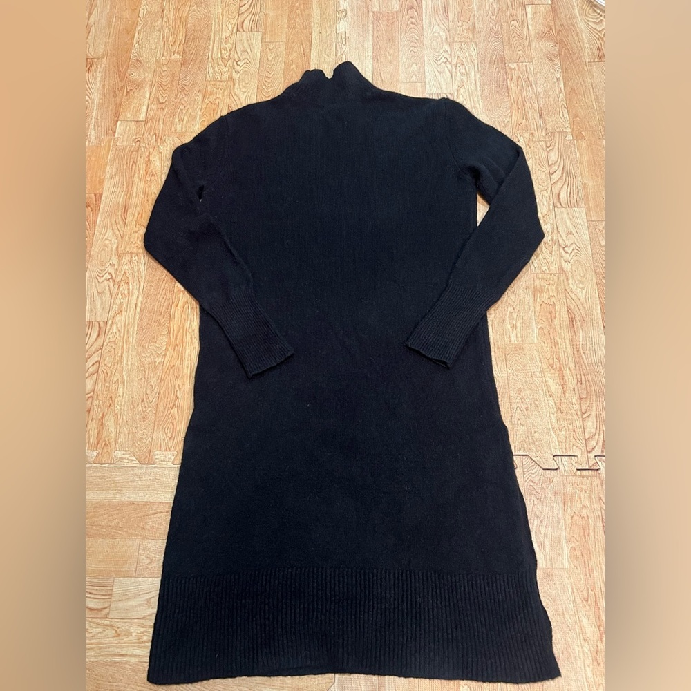 Banana Republic Black Turtleneck‎ Sweater Dress - Picture 5 of 7